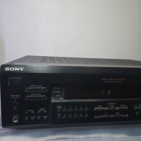 Sony STR-DE325 FM Stereo FM/AM Receiver Audio/Video Control Center Tested Works - Picture 3 of 7
